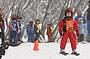 Kids in ski school on the Mt Buller tour
