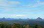 Glasshouse Mountains from Maleny